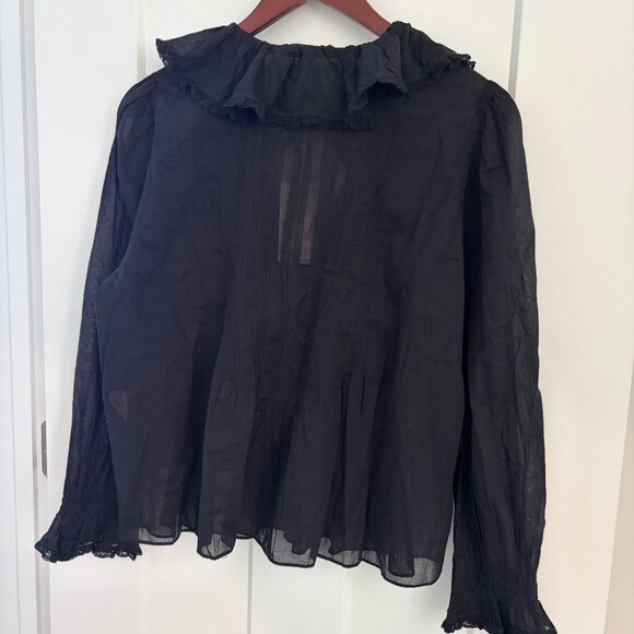 DOEN Sz XL Hardy Top in Black - Picture 3 of 5